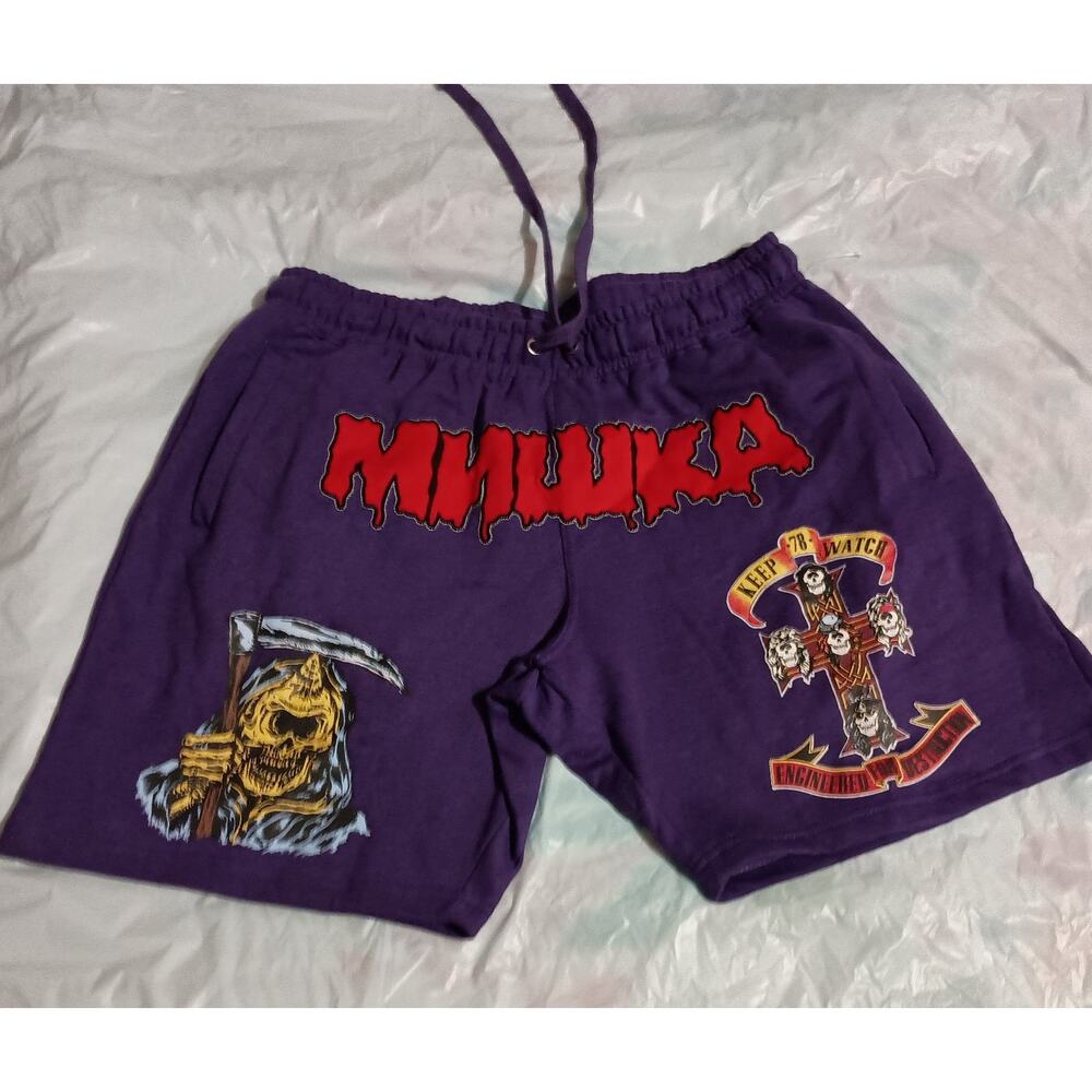 Destruction Fleece Shorts New - Men Size Large